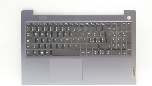 Lenovo IdeaPad 3 15IRU8 Palmrest Cover Touchpad Keyboard Italian Blue 5CB1L45905
