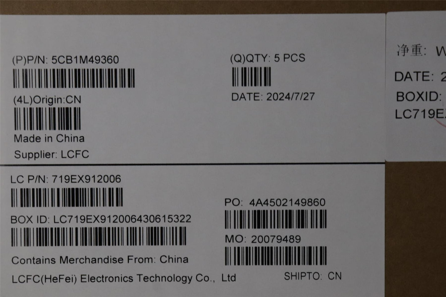 Lenovo Flex IP 5 14IRU7 Palmrest Cover Touchpad Keyboard US Backlit 5CB1M49360