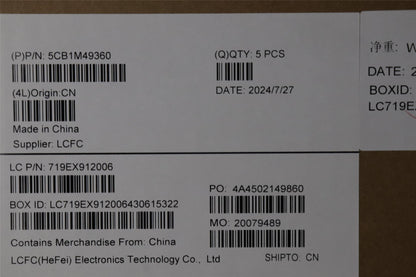 Lenovo Flex IP 5 14IRU7 Palmrest Cover Touchpad Keyboard US Backlit 5CB1M49360