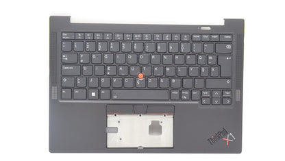Lenovo ThinkPad X1 10th Gen Keyboard Palmrest Top Cover Turkish 5M11H44190