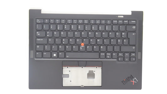 Lenovo ThinkPad X1 10th Gen Keyboard Palmrest Top Cover Turkish 5M11H44190