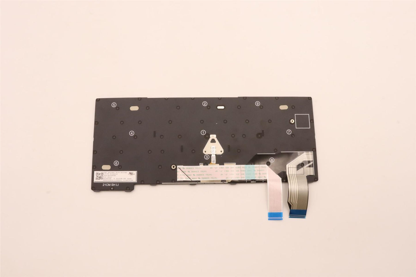 Lenovo ThinkPad L13 Gen 4 Keyboard Arabic Black Backlit 5N21H76952