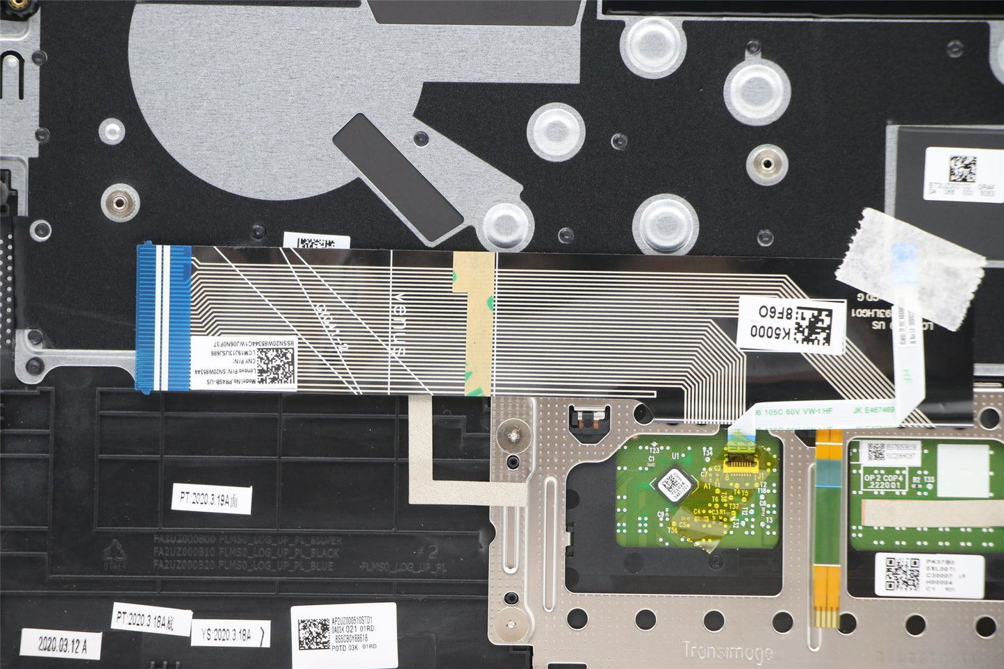 Lenovo IdeaPad 5-14ARE05 5-14ITL05 Keyboard Palmrest Top Cover US 5CB1A14130
