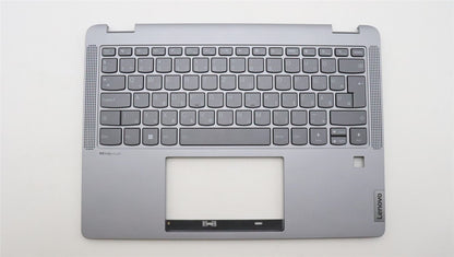 Lenovo IdeaPad 5 14ABR8 Keyboard Palmrest Top Cover Hungarian Backlit 5CB1K20804