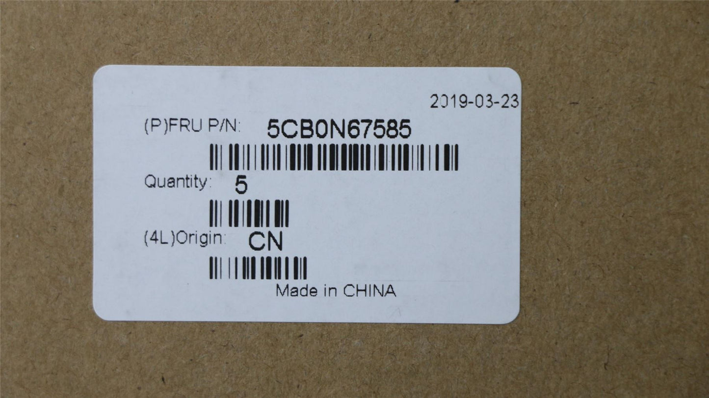Lenovo Upper Case C80X8YGOBFPBLW/KBUSINT E 5CB0N67585