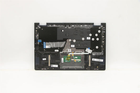 Lenovo Yoga 14s ITL Keyboard Palmrest Top Cover Belgian Black Backlit 5CB1C92805
