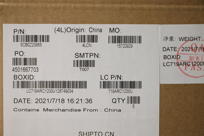 Lenovo Upper Case ASM_AR-E L82C3IGTEX 5CB0Z20955