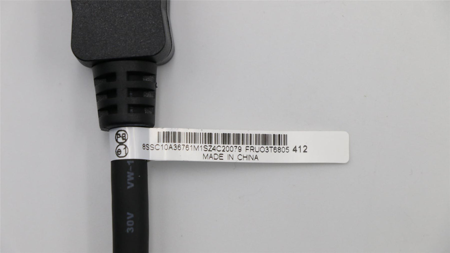 Lenovo ThinkStation P310 P410 P500 P510 Display Port External Cable 03T6805