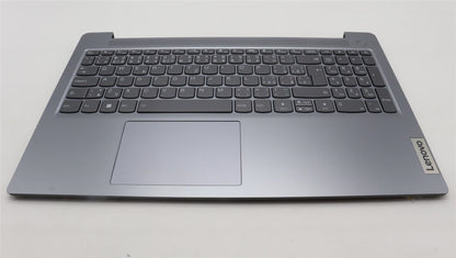 Lenovo IdeaPad 3 15IAN8 Palmrest Cover Touchpad Keyboard Arctic Grey 5CB1K94945