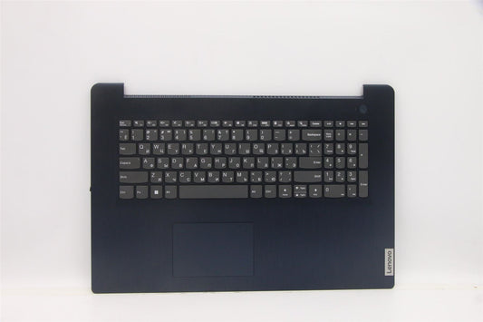 Lenovo IdeaPad 3-17ALC6 Keyboard Palmrest Top Cover Russain Blue 5CB1C75107