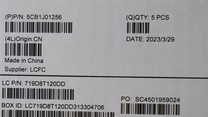 Lenovo Upper Case ASM_PORL82SFFP_SG_NB_PC 5CB1J01256