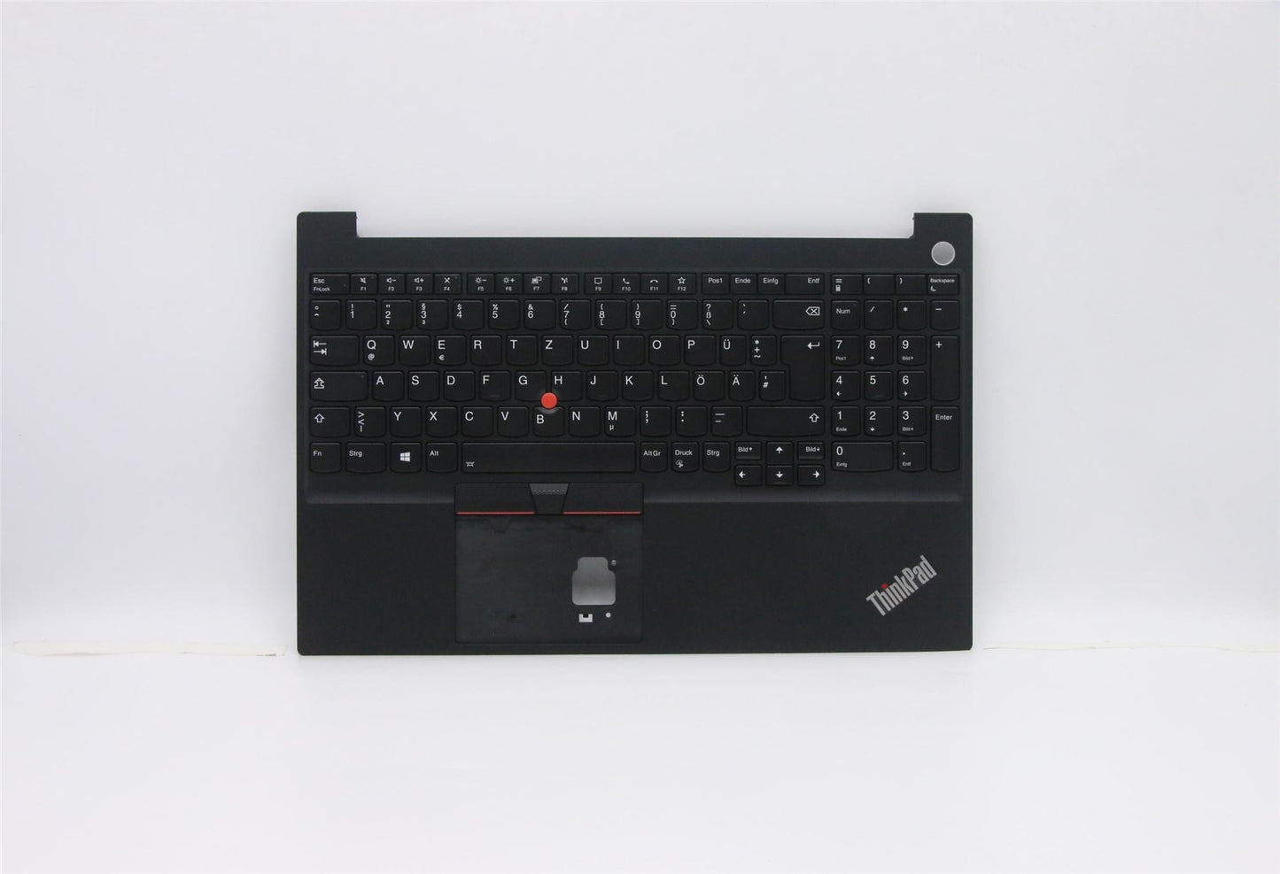 Lenovo ThinkPad E15 2 Clavier Palmrest Top Cover Allemand Noir 5M10W64625