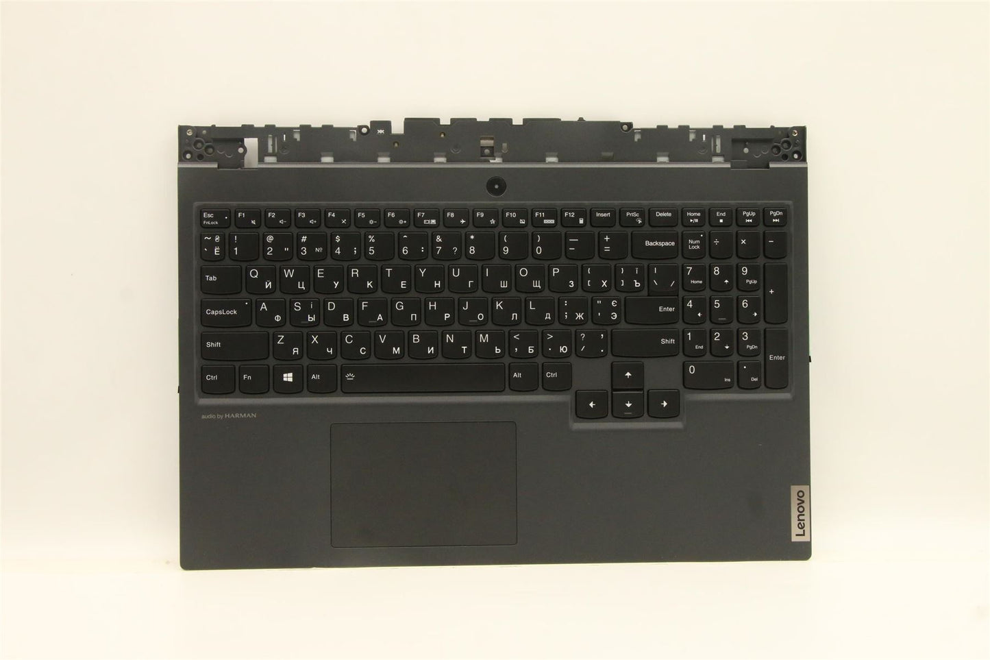 Lenovo 5 15IMH6 Palmrest Cover Touchpad Keyboard Ukrainian Black 5CB1D12488