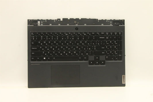 Lenovo 5 15IMH6 Palmrest Cover Touchpad Keyboard Ukrainian Black 5CB1D12488