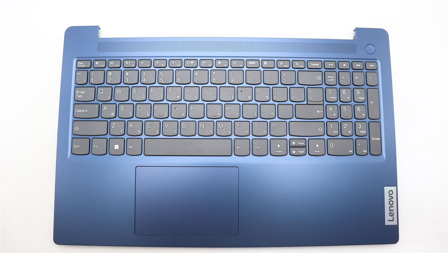 Lenovo IdeaPad 3 15IAN8 Palmrest Cover Touchpad Keyboard Hebrew 5CB1K91156