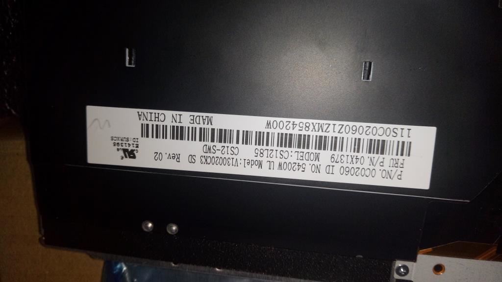 Lenovo FRU CS12 B/L KBD SWE CHY Swedish Keyboard 04X1266