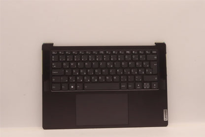 Lenovo Yoga 7 14ARH7 Palmrest Cover Touchpad Keyboard Hungarian 5CB1J37006