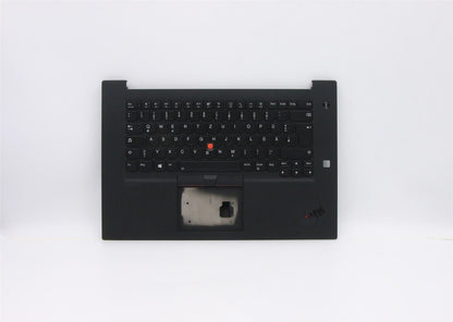 Lenovo Extreme P1 3 X1 3rd Keyboard Palmrest Top Cover German Black 5M10Z39697