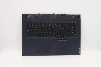 Lenovo 5 17ITH6H Palmrest Cover Touchpad Keyboard Hungarian Backlit 5CB1D20027
