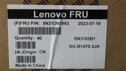 Lenovo ThinkPad P16s 1 T16 1 Keyboard Belgian Black Backlit 5N21D93840