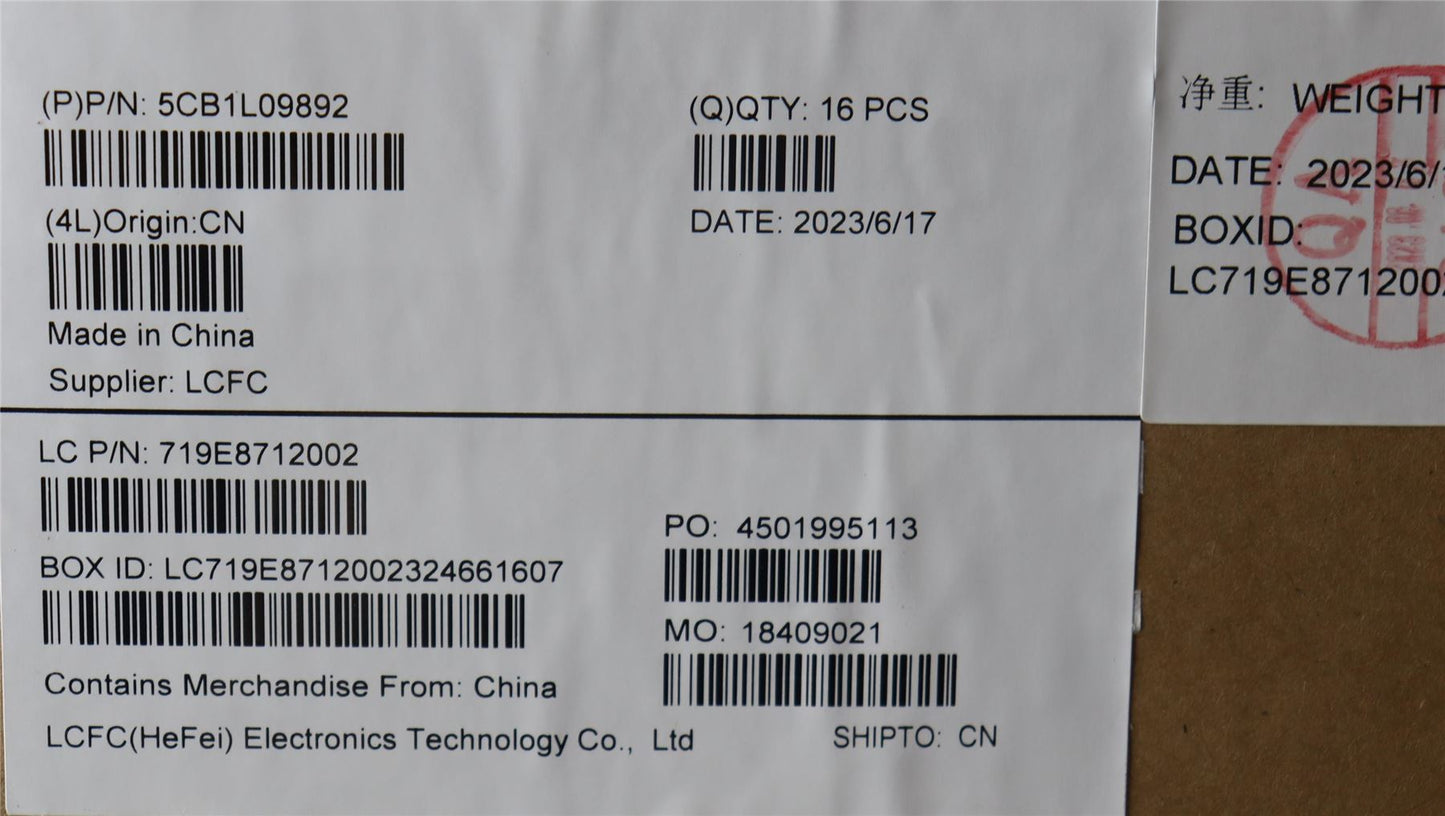 Lenovo LCD Cover L 82XH A_COVER_ASSY_GREY 5CB1L09892