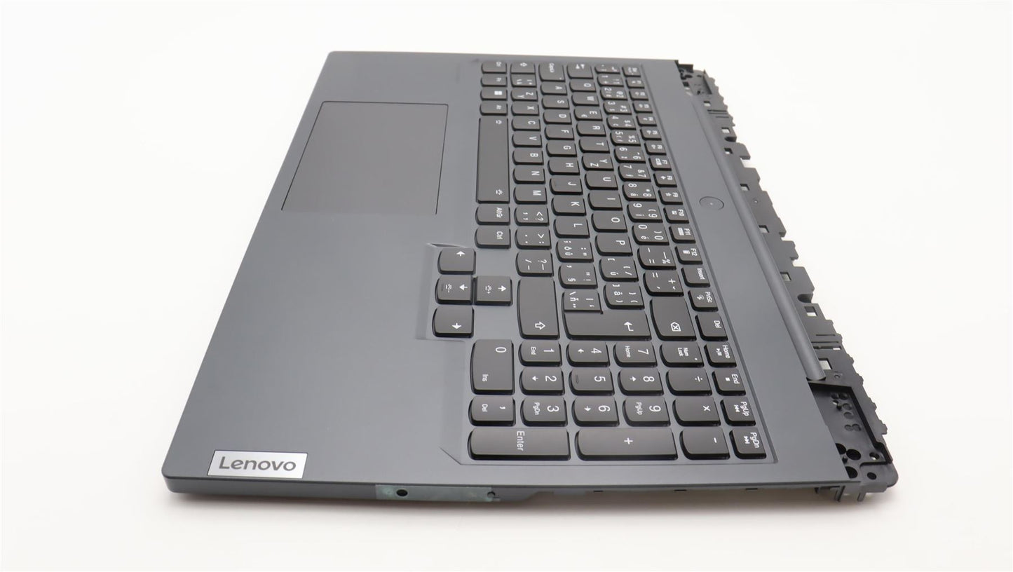 Lenovo Legion 7 16IRX8 Palmrest Cover Touchpad Keyboard Grey Backlit 5CB1L39226