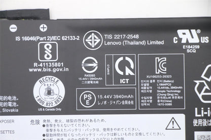 Lenovo Legion 5P-15ARH05H 5P-15IMH05H 5-15ARH05H 5-15IMH05H Battery 5B10W86196