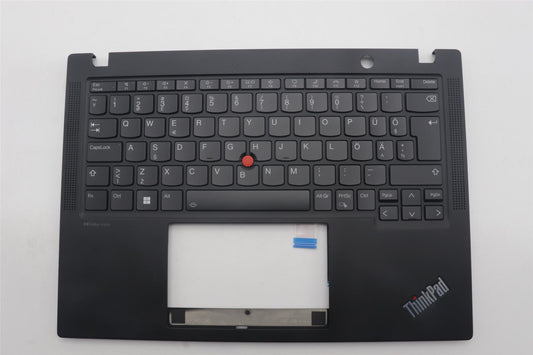 Lenovo ThinkPad X13 Gen 4 Keyboard Palmrest Top Cover Estonian Black 5M11L85911