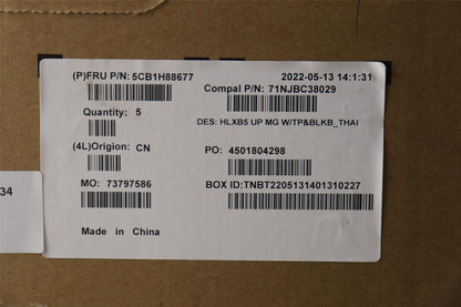 Lenovo Upper Case ASM_THAI C21DL MGBL 5CB1H88677