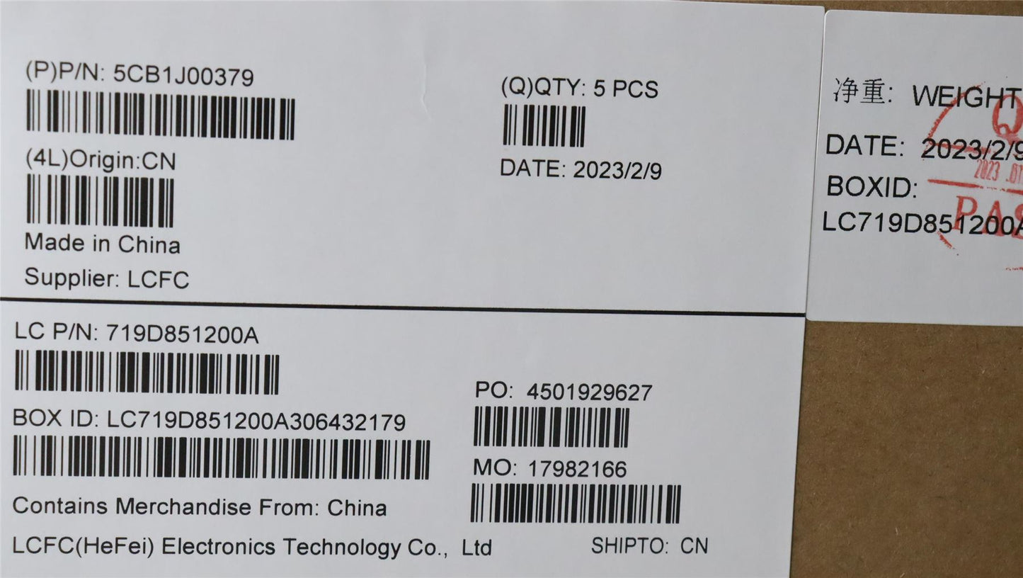 Lenovo UpperCaseASM_EUROENGL82SFFPCGBL_PC 5CB1J00379
