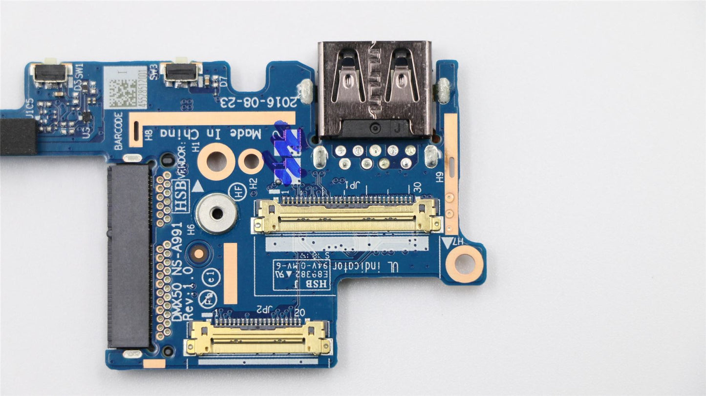 Lenovo Miix 720-12IKB USB Port Power Button Board 5C50M65438