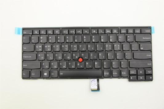 Lenovo ThinkPad L440 L450 L460 T431s T440 Keyboard Korean Black Backlit 01AX342