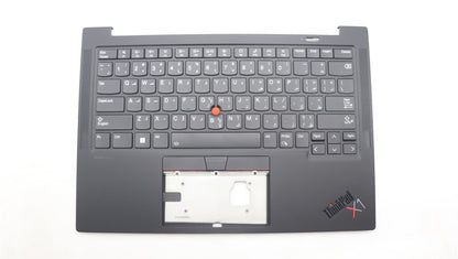 Lenovo ThinkPad X1 11th Gen Keyboard Palmrest Top Cover Arabic Black 5M11H62580