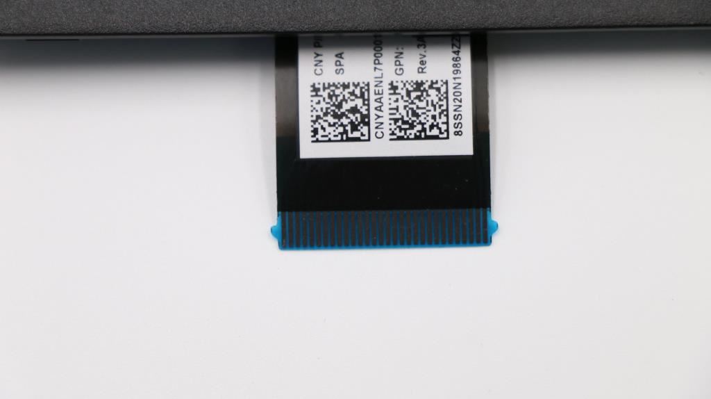 Lenovo Miix 510-12IKB Keyboard Palmrest Top Cover Spanish Black 5CB0N67007