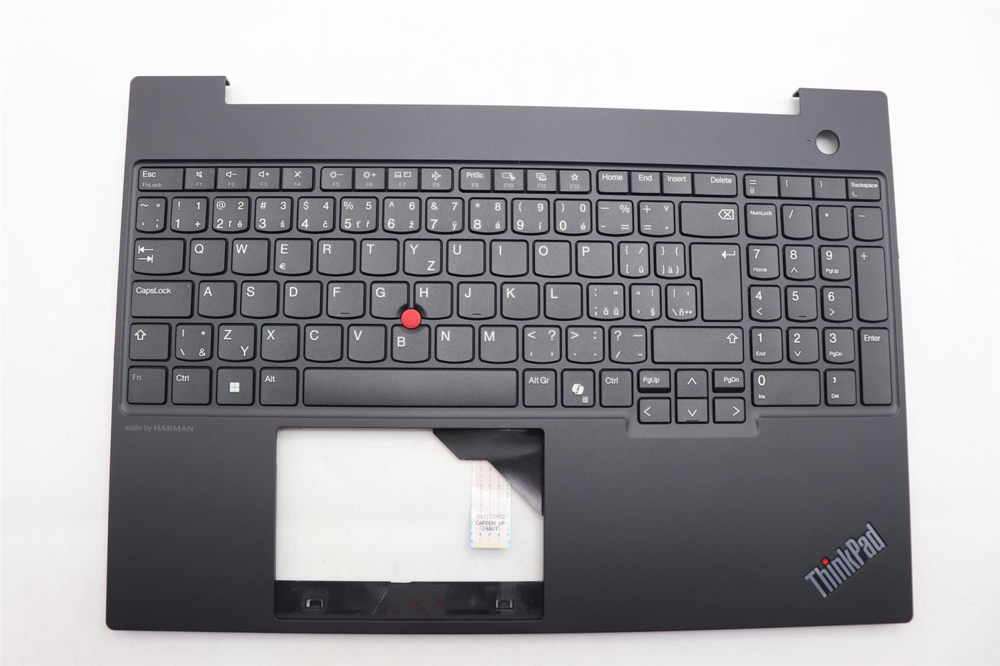 Lenovo MECH_ASM FRU KBD CCV CZE/SLK (PMX) UK BK 5M11N99784
