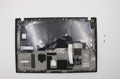 Lenovo ThinkPad T490s Keyboard Palmrest Top Cover Spanish Black Backlit 02HM300