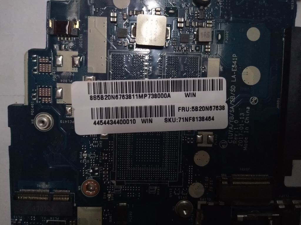 Lenovo Yoga 520-14IKB Motherboard Mainboard 5B20N67638