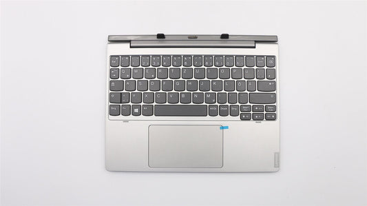 Lenovo IdeaPad D330-10IGM Dock Keyboard Palmrest Touchpad German Grey 5D20R49382