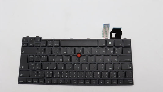 Lenovo ThinkPad P14s 4 P14s 3 L14 4 T14 4 Keyboard Czech Black 5N21D68054