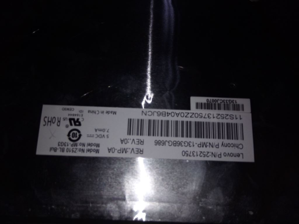 Lenovo T6E1B-CCY-BUL-BlackKeySilverF-BLKBD Bulgarian Keyboard 25213750