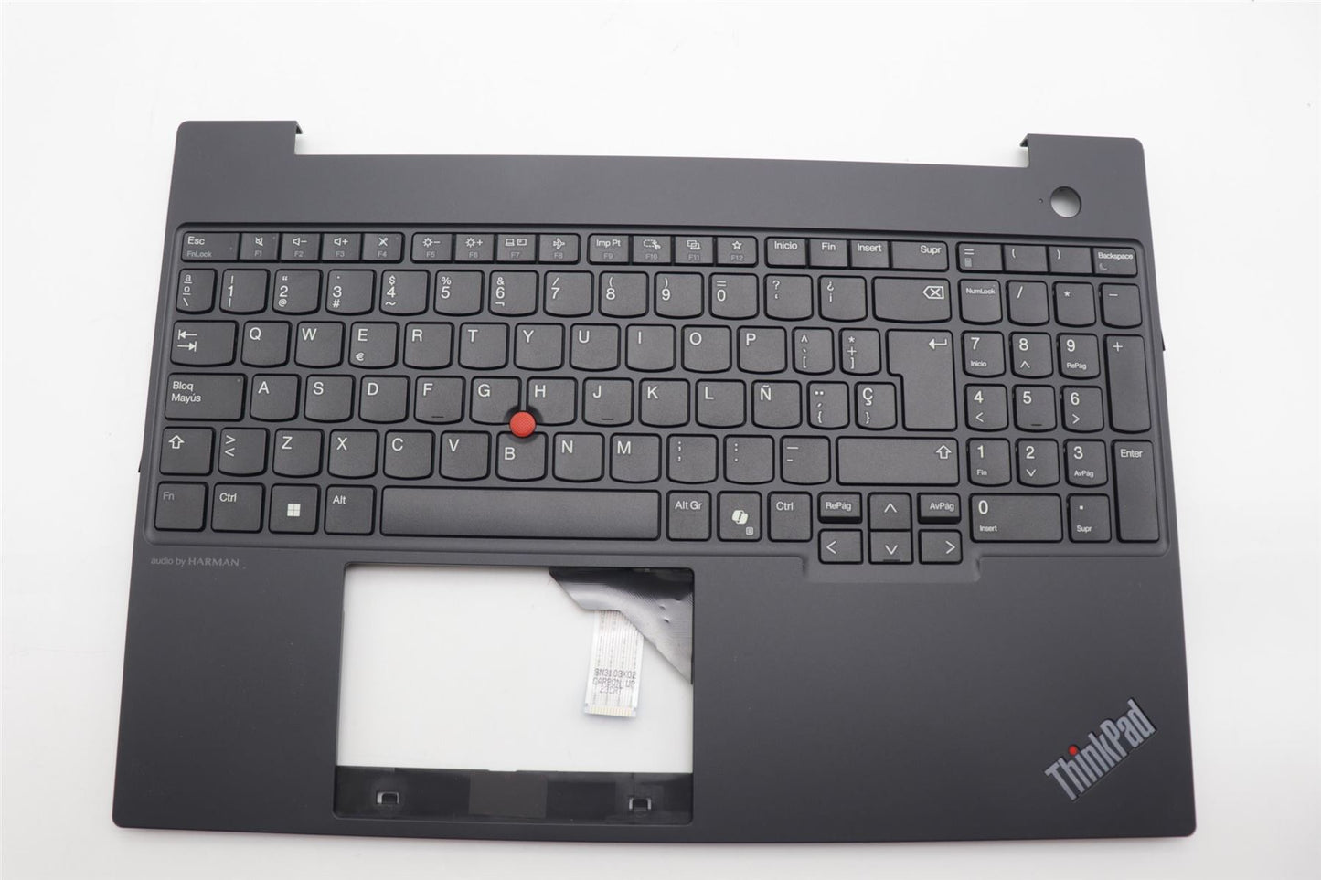 Lenovo MECH_ASM FRU KBD CCV SPA (PMX) UK BK 5M11N96536
