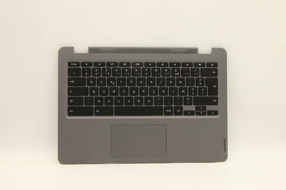 Lenovo IdeaPad 3 14ITL6 Palmrest Cover Touchpad Keyboard Nordic Silver 5CB1C04589