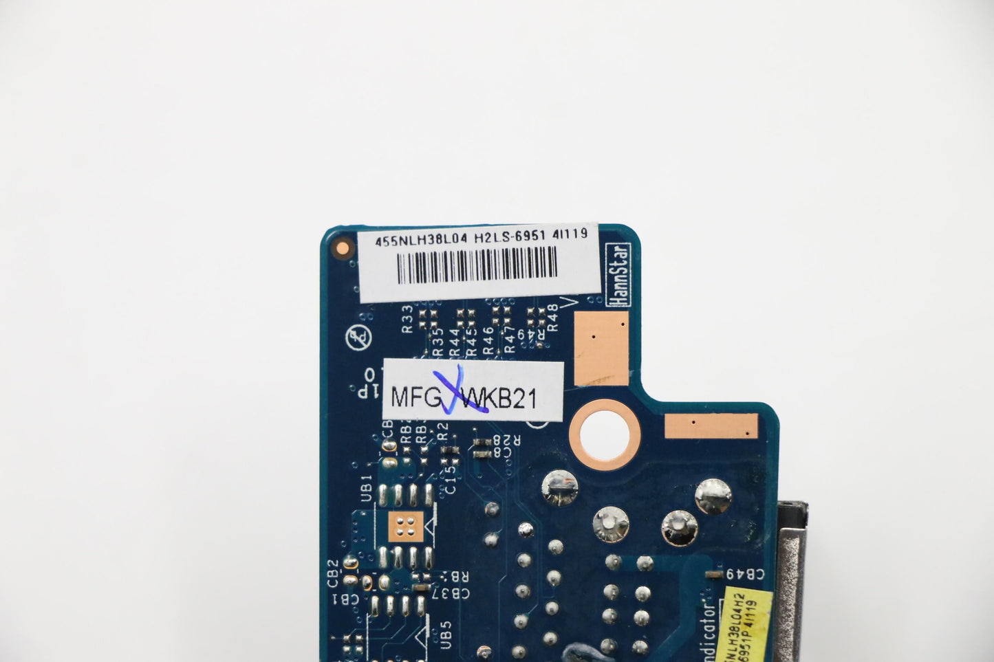 Lenovo B520 REAR W/AV-IN I/O USB 2.0 Board 11013457
