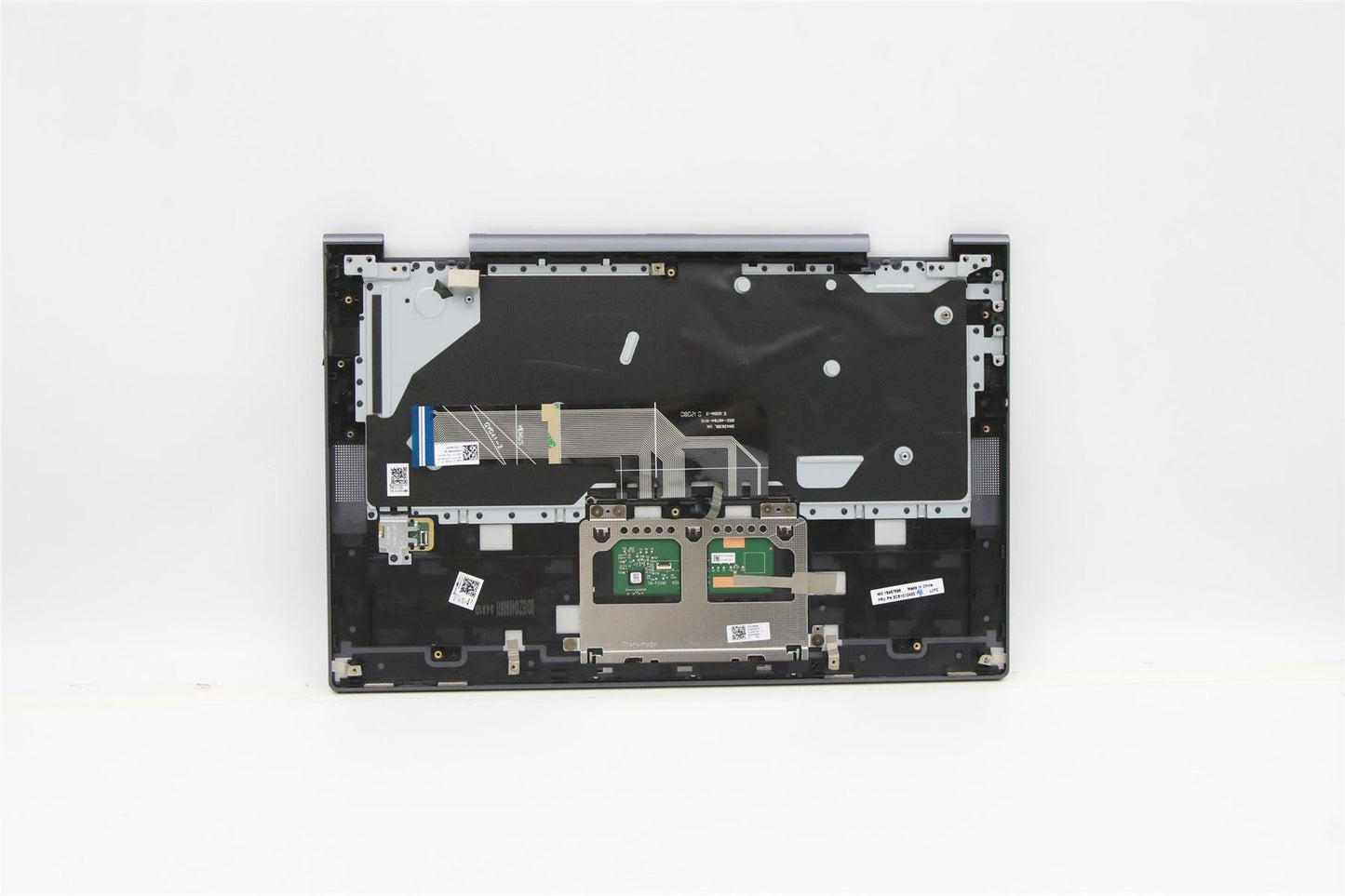 Lenovo Yoga 7-14ACN6 Palmrest Cover Touchpad Keyboard French Grey 5CB1D12420
