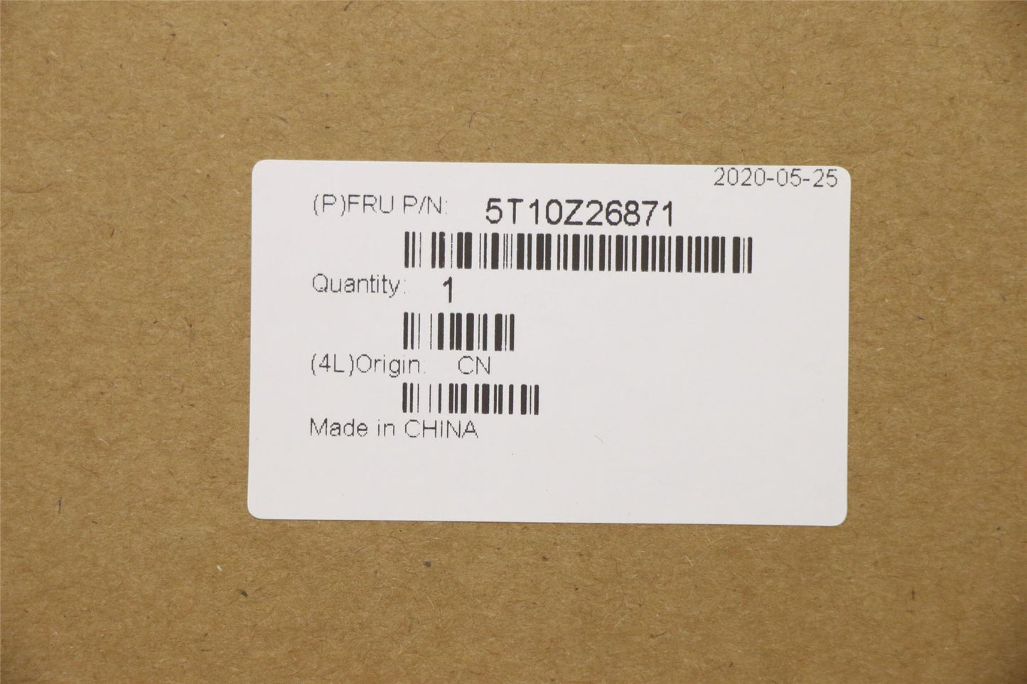 Lenovo 5T10Z26871 TAPE SSD mylar C 81YM