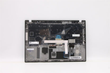Lenovo ThinkPad T14s Keyboard Palmrest Top Cover Danish Black Backlit 5M10Z41475