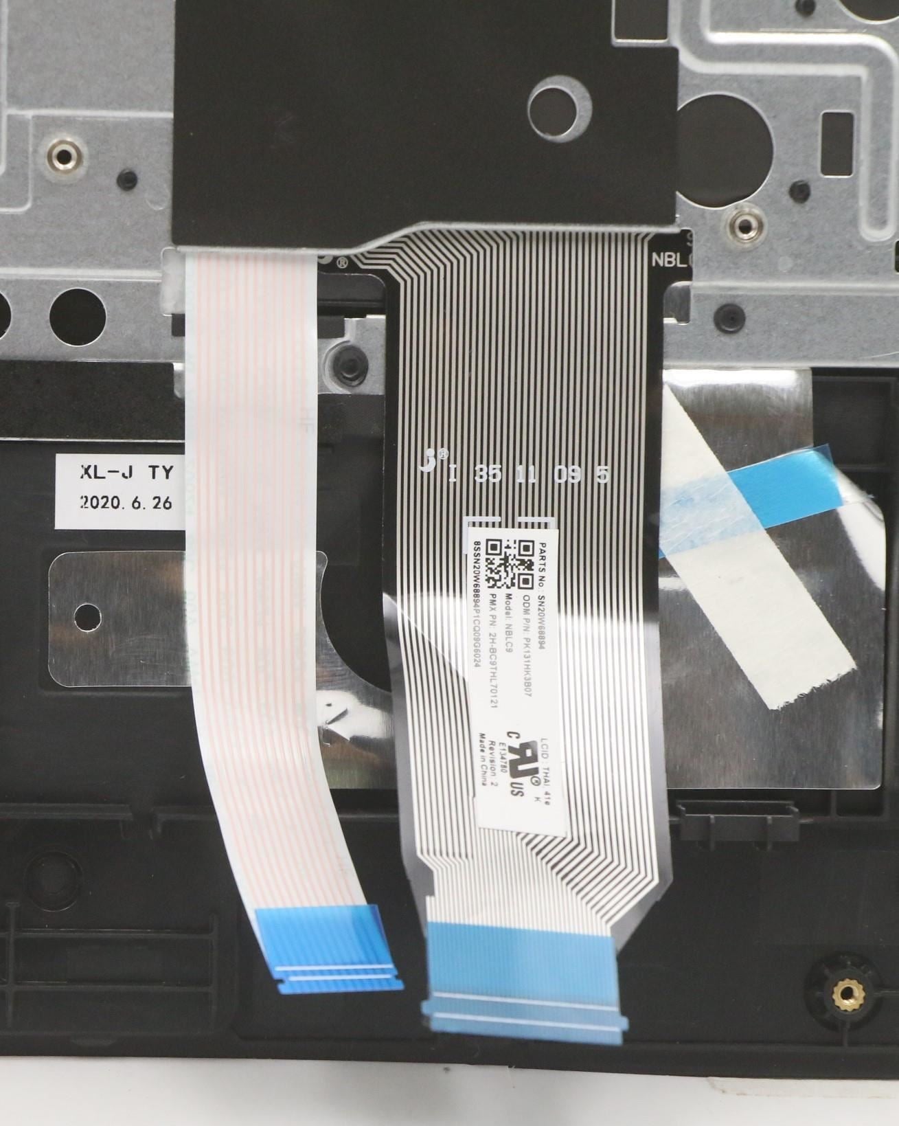 Lenovo MECH_ASM KB THAI BKLT(P)US BK 5M11A36152