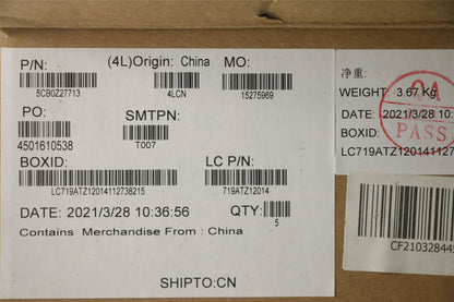 Lenovo 5 15ARH05 Palmrest Cover Touchpad Keyboard Italian Black 5CB0Z27713