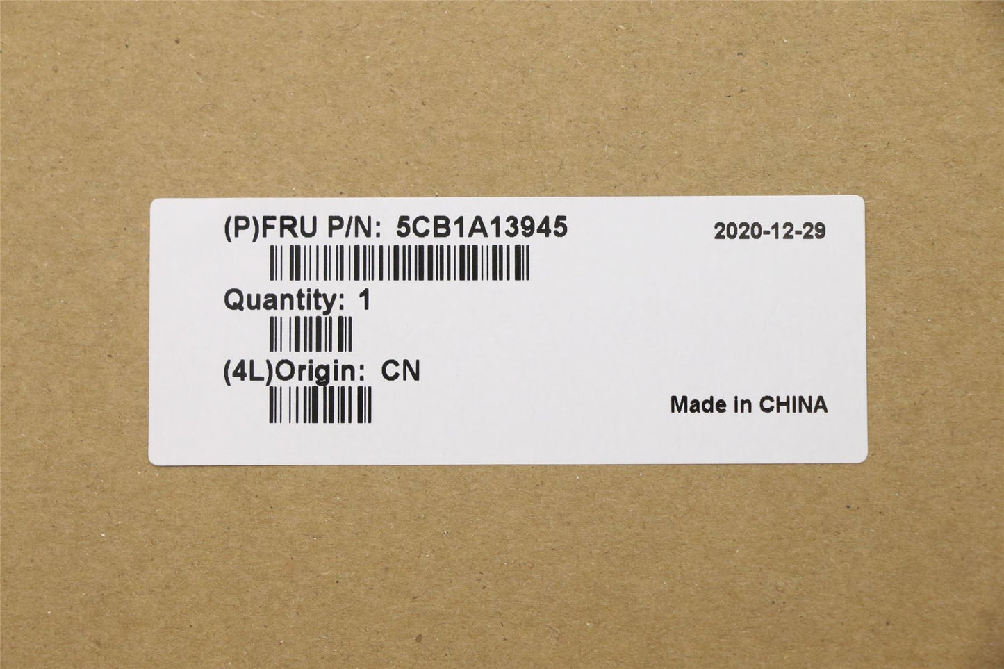 Lenovo Upper C81YM PL_BLK NFP BLKB_UK 5CB1A13945