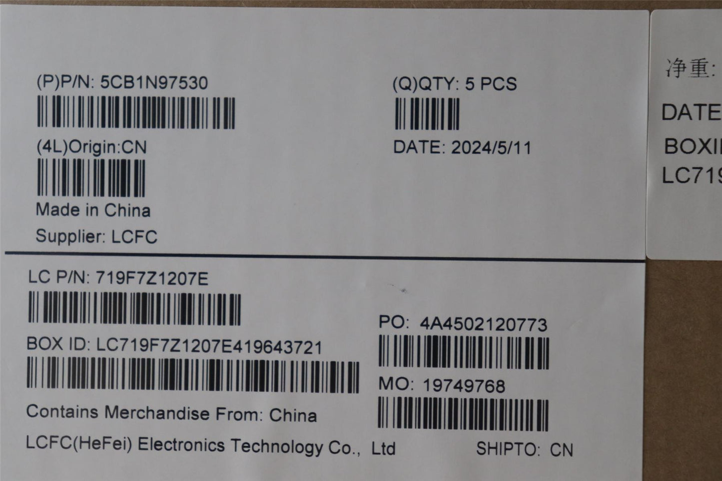 Lenovo Upper Case ASM_GER L 83E7AGNBL 5CB1N97530